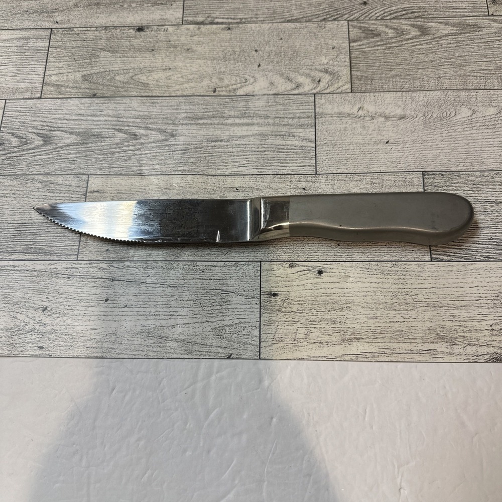 Unico Lanpro Certified Angus Beef Stainless Steel Steak Knife 5" Blade Vintage